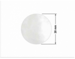 PLOMBA VOID TRANSPARENT POŁYSK SZACHOWNICA KARO D-44AC2 kółko 20mm