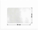 PLOMBA VOID TRANSPARENT POŁYSK SZACHOWNICA KARO D-44AC2 prostokąt 30x20mm