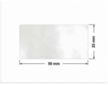 PLOMBA VOID TRANSPARENT POŁYSK SZACHOWNICA KARO D-44AC2 prostokąt 50x25mm