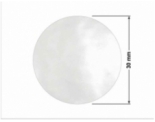 PLOMBA VOID TRANSPARENT POŁYSK SZACHOWNICA KARO D-44AC2 kółko 30mm