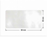 PLOMBA VOID TRANSPARENT POŁYSK SZACHOWNICA KARO D-44AC2 prostokąt 60x30mm