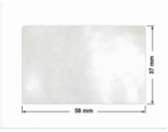PLOMBA VOID TRANSPARENT POŁYSK SZACHOWNICA KARO D-44AC2 prostokąt 58x37mm