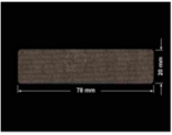 PLOMBA VOID TRANSPARENT POŁYSK PLOMBA SECURITY T-54AY2 prostokąt 10x5mm