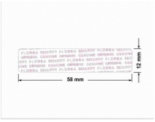 PLOMBA VOID TRANSPARENT POŁYSK PLOMBA SECURITY T-54AY2 prostokąt 58x12mm