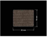 PLOMBA VOID TRANSPARENT POŁYSK PLOMBA SECURITY T-54AY2 prostokąt 22x18mm