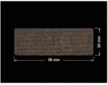 PLOMBA VOID TRANSPARENT POŁYSK PLOMBA SECURITY T-54AY2 prostokąt 58x20mm