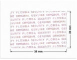 PLOMBA VOID TRANSPARENT POŁYSK PLOMBA SECURITY T-54AY2 prostokąt 36x24mm
