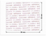 PLOMBA VOID TRANSPARENT POŁYSK PLOMBA SECURITY T-54AY2 prostokąt 38x32mm