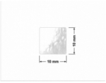 PLOMBA VOID TRANSPARENT POŁYSK OTWARTY OPENED T-54AX2 kwadrat 10x10mm