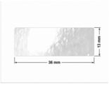 PLOMBA VOID TRANSPARENT POŁYSK OTWARTY OPENED T-54AX2 prostokąt 36x13mm