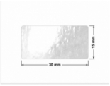 PLOMBA VOID TRANSPARENT POŁYSK OTWARTY OPENED T-54AX2 prostokąt 30x15mm