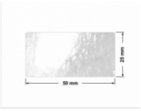 PLOMBA VOID TRANSPARENT POŁYSK OTWARTY OPENED T-54AX2 prostokąt 50x25mm