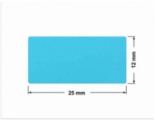 PLOMBA NIEBIESKA MAT VOIDOPEN A-347V3 prostokąt 25x12mm