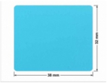 PLOMBA NIEBIESKA MAT VOIDOPEN A-347V3 prostokąt 38x32mm