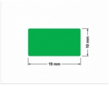 PLOMBA ZIELONA PMS354 MAT VOIDOPEN A-34ZV3 prostokąt 19x10mm