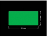 PLOMBA ZIELONA PMS354 MAT VOIDOPEN A-34ZV3 prostokąt 25x12mm