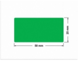 PLOMBA ZIELONA PMS354 MAT VOIDOPEN A-34ZV3 prostokąt 50x25mm