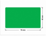 PLOMBA ZIELONA PMS354 MAT VOIDOPEN A-34ZV3 prostokąt 76x45mm
