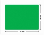 PLOMBA ZIELONA PMS354 MAT VOIDOPEN A-34ZV3 prostokąt 76x56mm