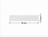 PLOMBA VOID BIAŁA POŁYSK VOID D-36203 prostokąt 30x6mm
