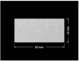 PLOMBA VOID BIAŁA POŁYSK VOID D-36203 prostokąt 25x12mm