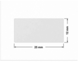 PLOMBA VOID BIAŁA POŁYSK VOID D-36203 prostokąt 25x12mm