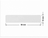 PLOMBA VOID BIAŁA POŁYSK VOID D-36203 prostokąt 58x12mm