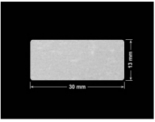 PLOMBA VOID BIAŁA POŁYSK VOID D-36203 prostokąt 30x13mm