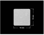 PLOMBA VOID BIAŁA POŁYSK VOID D-36203 kwadrat 15x15mm