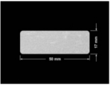 PLOMBA VOID BIAŁA POŁYSK VOID D-36203 prostokąt 50x17mm
