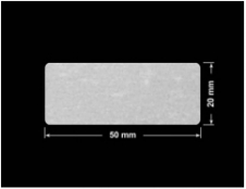 PLOMBA VOID BIAŁA POŁYSK VOID D-36203 prostokąt 50x20mm
