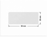 PLOMBA VOID BIAŁA POŁYSK VOID D-36203 prostokąt 50x20mm
