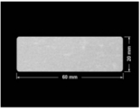 PLOMBA VOID BIAŁA POŁYSK VOID D-36203 prostokąt 60x20mm