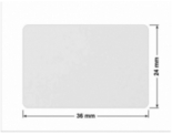 PLOMBA VOID BIAŁA POŁYSK VOID D-36203 prostokąt 36x24mm