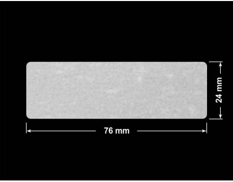 PLOMBA VOID BIAŁA POŁYSK VOID D-36203 prostokąt 76x24mm