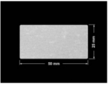 PLOMBA VOID BIAŁA POŁYSK VOID D-36203 prostokąt 50x25mm
