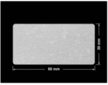 PLOMBA VOID BIAŁA POŁYSK VOID D-36203 prostokąt 60x30mm