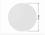 PLOMBA VOID BIAŁA POŁYSK VOID D-36203 kółko 37mm