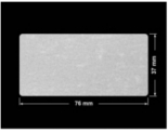 PLOMBA VOID BIAŁA POŁYSK VOID D-36203 prostokąt 76x37mm