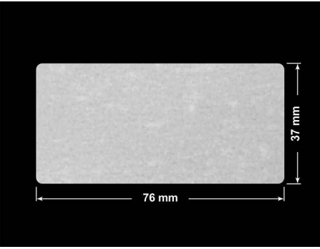 PLOMBA VOID BIAŁA POŁYSK VOID D-36203 prostokąt 76x37mm
