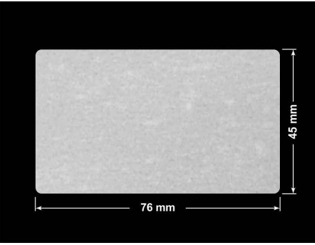 PLOMBA VOID BIAŁA POŁYSK VOID D-36203 prostokąt 76x45mm