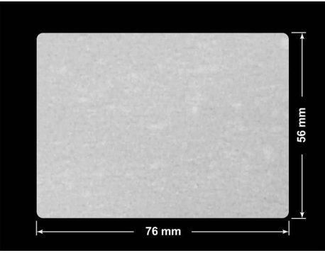 PLOMBA VOID BIAŁA POŁYSK VOID D-36203 prostokąt 76x56mm