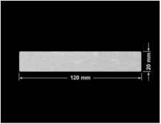 PLOMBA VOID BIAŁA POŁYSK VOID D-36203 prostokąt 120x20mm