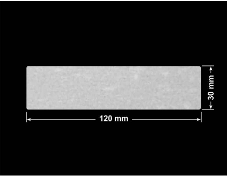 PLOMBA VOID BIAŁA POŁYSK VOID D-36203 prostokąt 120x30mm