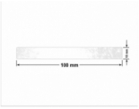 PLOMBA VOID TRANSPARENT POŁYSK D-34A02 prostokąt 100x10mm