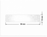 PLOMBA VOID TRANSPARENT POŁYSK D-34A02 prostokąt 58x12mm