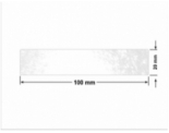PLOMBA VOID TRANSPARENT POŁYSK D-34A02 prostokąt 100x20mm