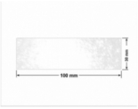 PLOMBA VOID TRANSPARENT POŁYSK D-34A02 prostokąt 100x30mm