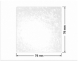 PLOMBA VOID TRANSPARENT POŁYSK D-34A02 kwadrat 76x76mm