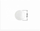 PLOMBA VOID TRANSPARENT POŁYSK SZACHOWNICA KARO D-44AC2 kółko 10mm